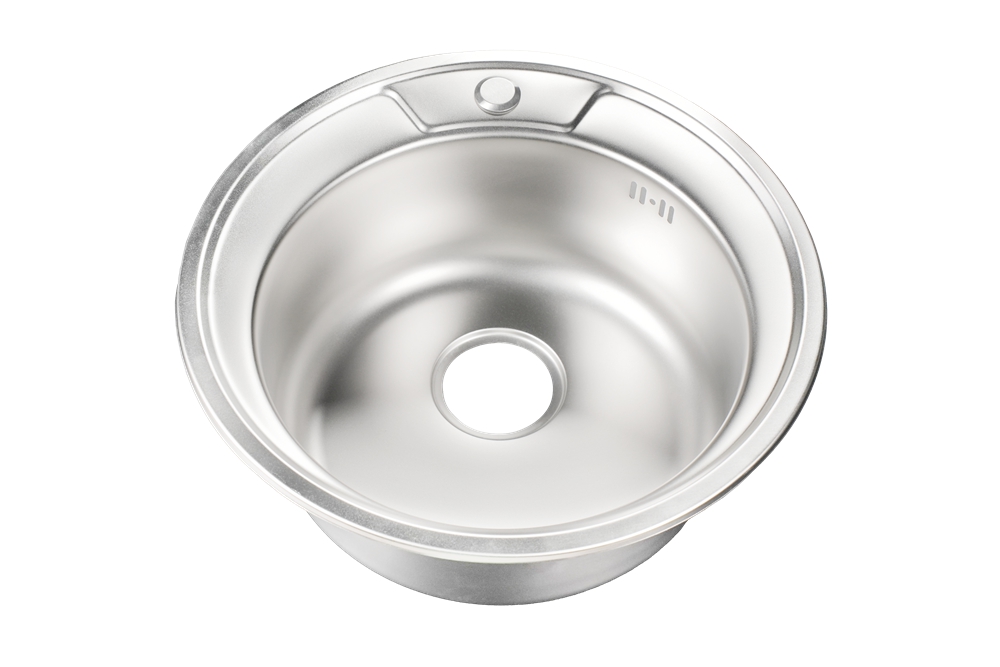 490mm Round Single Bowl Sink