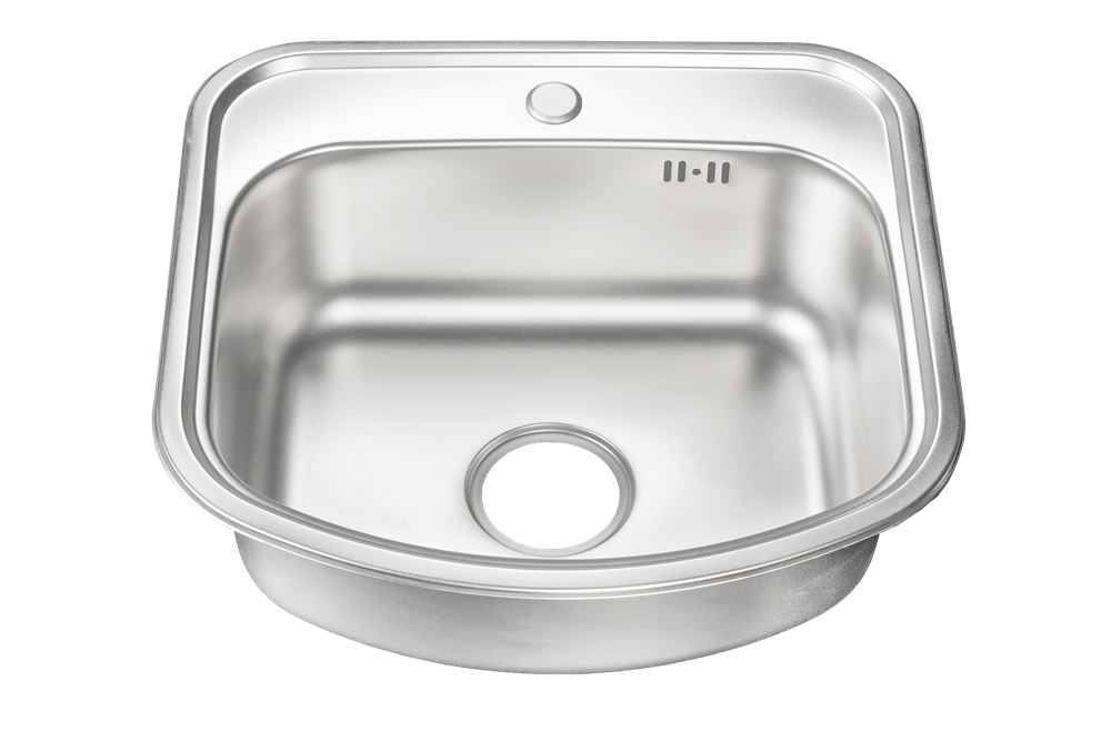 Top Mount Single Bowl Kitchen Sink