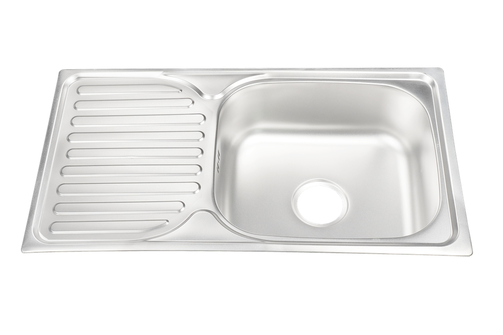 Single Bowl Sink With Drainer