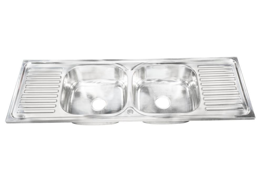 2 Bowl Stainless Steel Sink