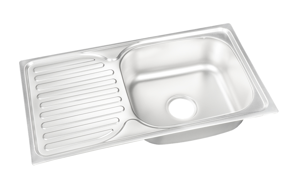 Single Bowl Sink with Drainer