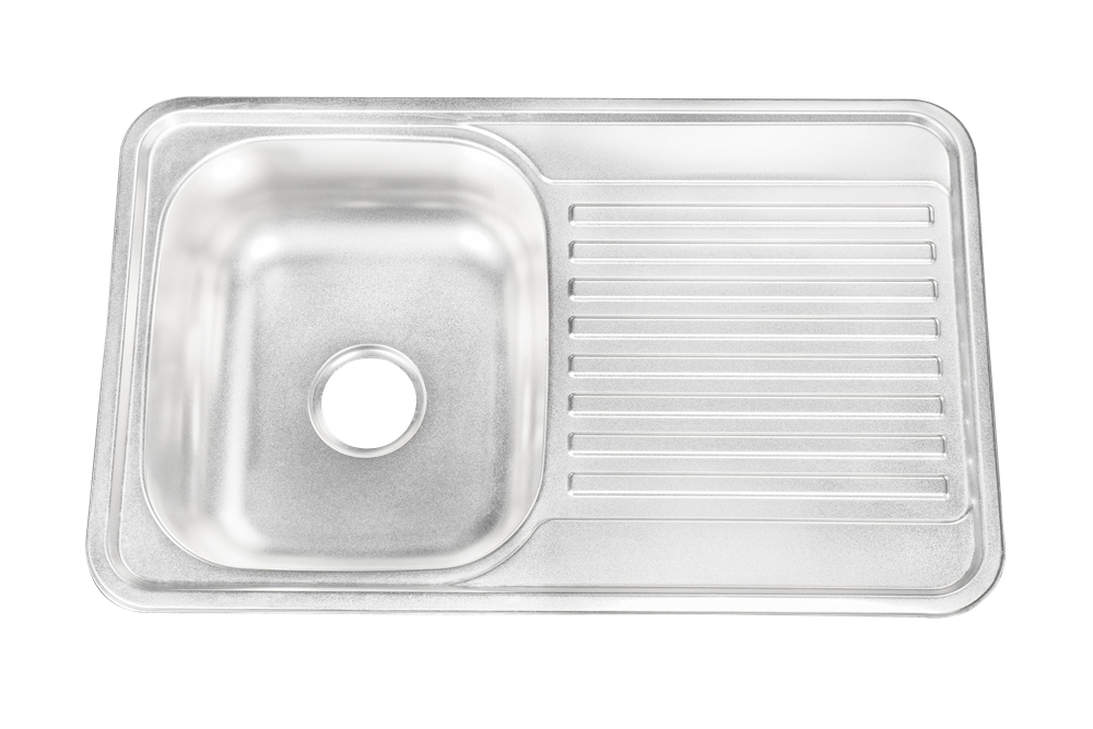 Stainless Steel Sink and Draining Board