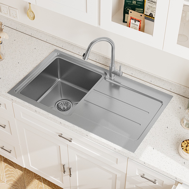 Single Bowl Drainer Sink