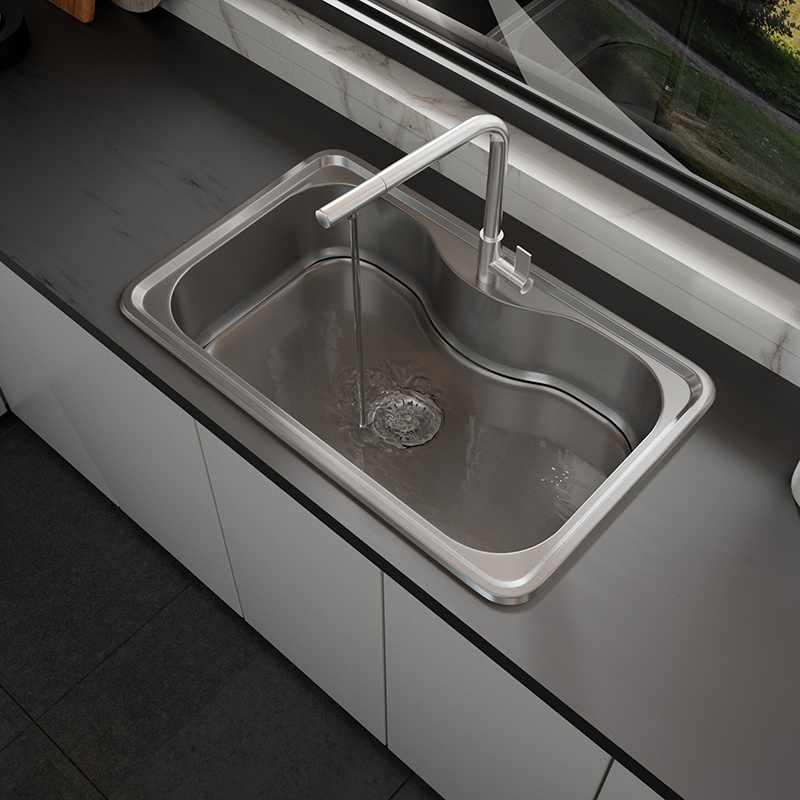 Overmount Stainless Steel Sink