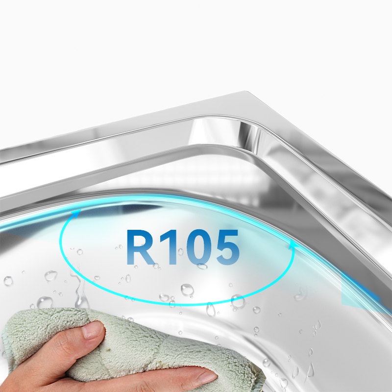 Large Double Bowl Kitchen Sink