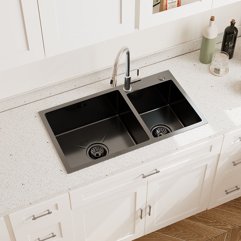 Double Basin Stainless Steel Sink