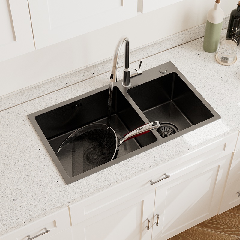 Double Basin Stainless Steel Sink