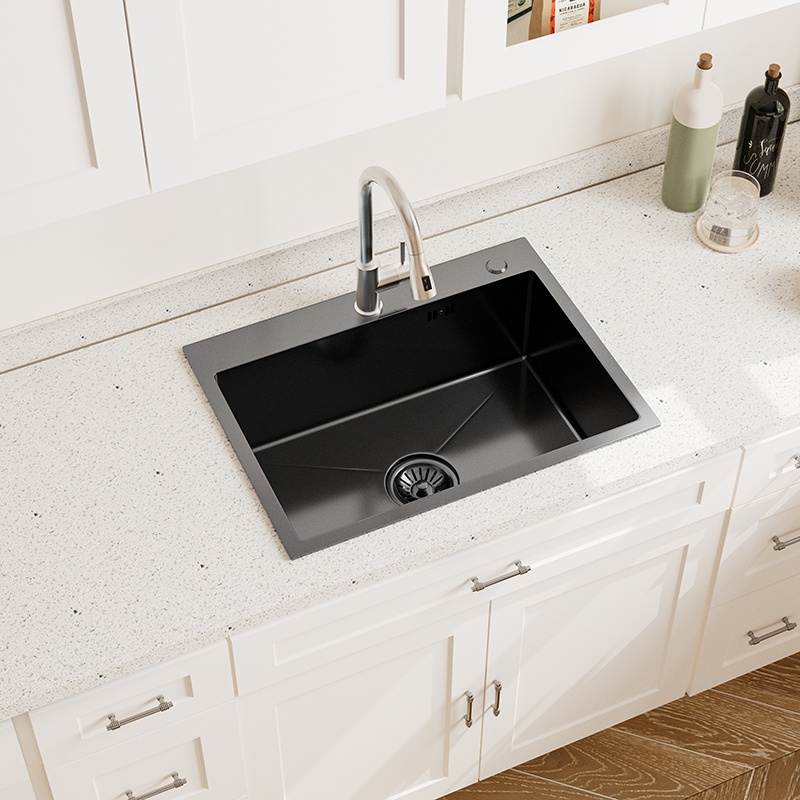 Overmount Single Bowl Sink