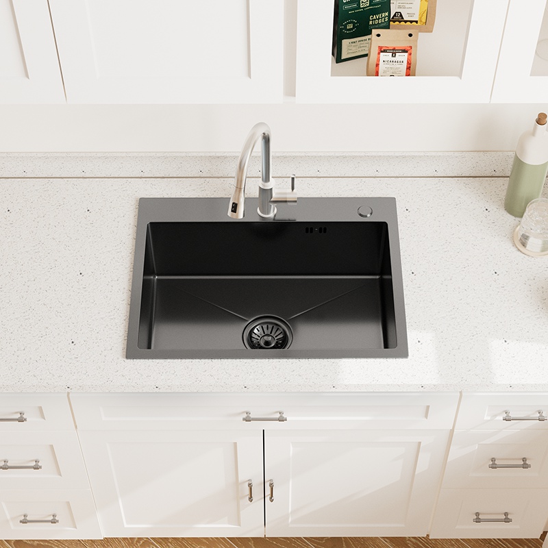 Overmount Single Bowl Sink