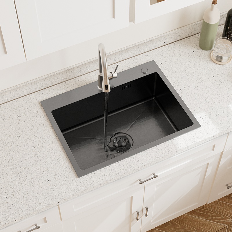 Overmount Single Bowl Sink
