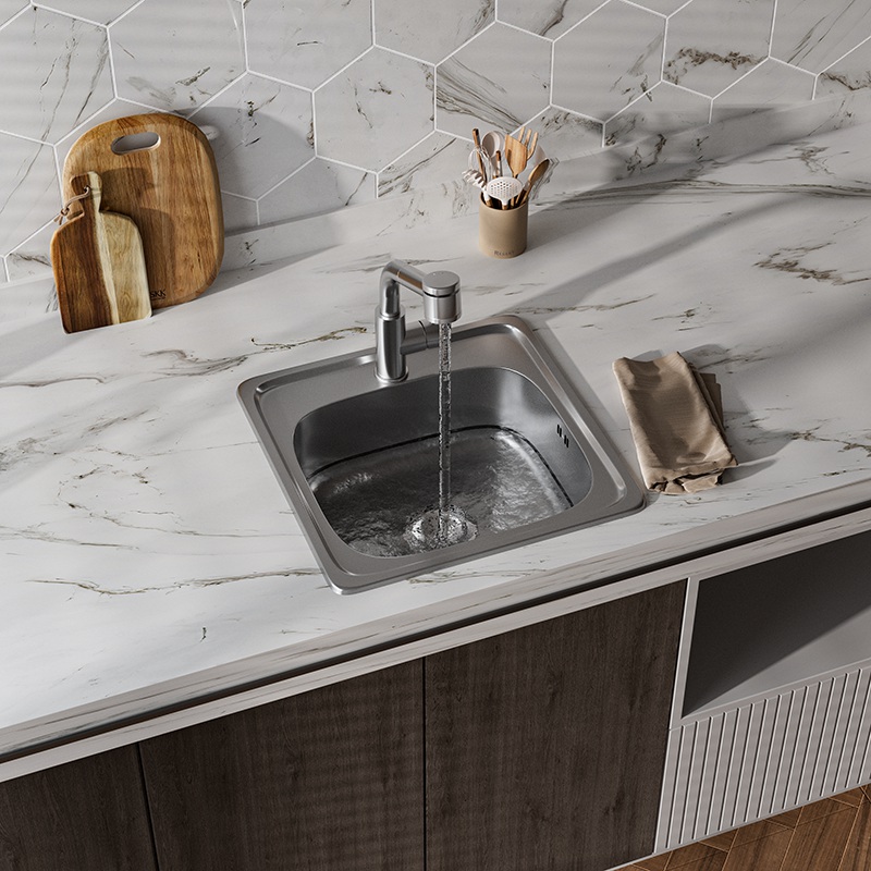 Kitchen Top Mount Stainless Steel Sink