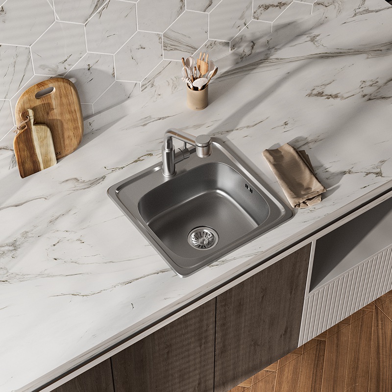 Kitchen Top Mount Stainless Steel Sink