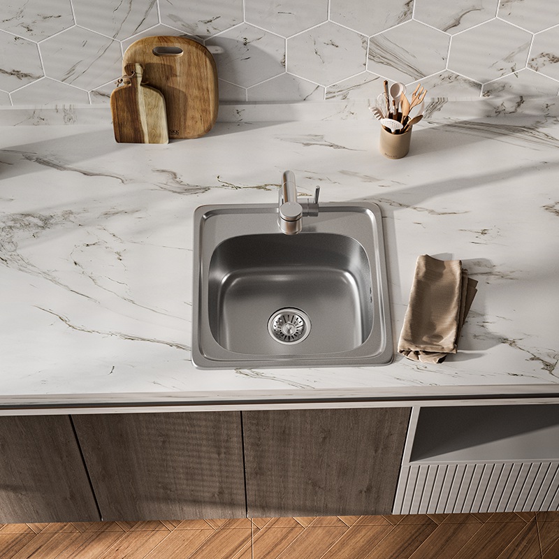 Kitchen Top Mount Stainless Steel Sink