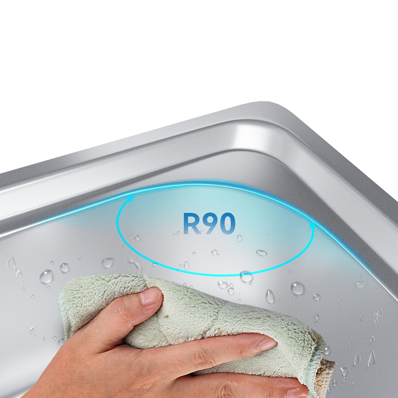 Single Bowl Sink with Drainer