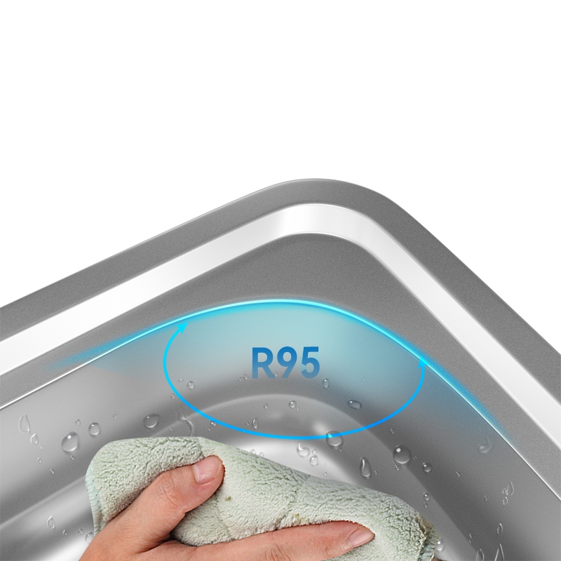 Stainless Steel Sink and Draining Board