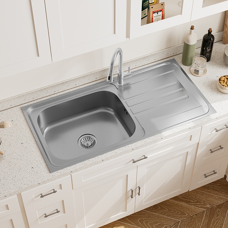 Top Mount Single Drainer Kitchen Sink