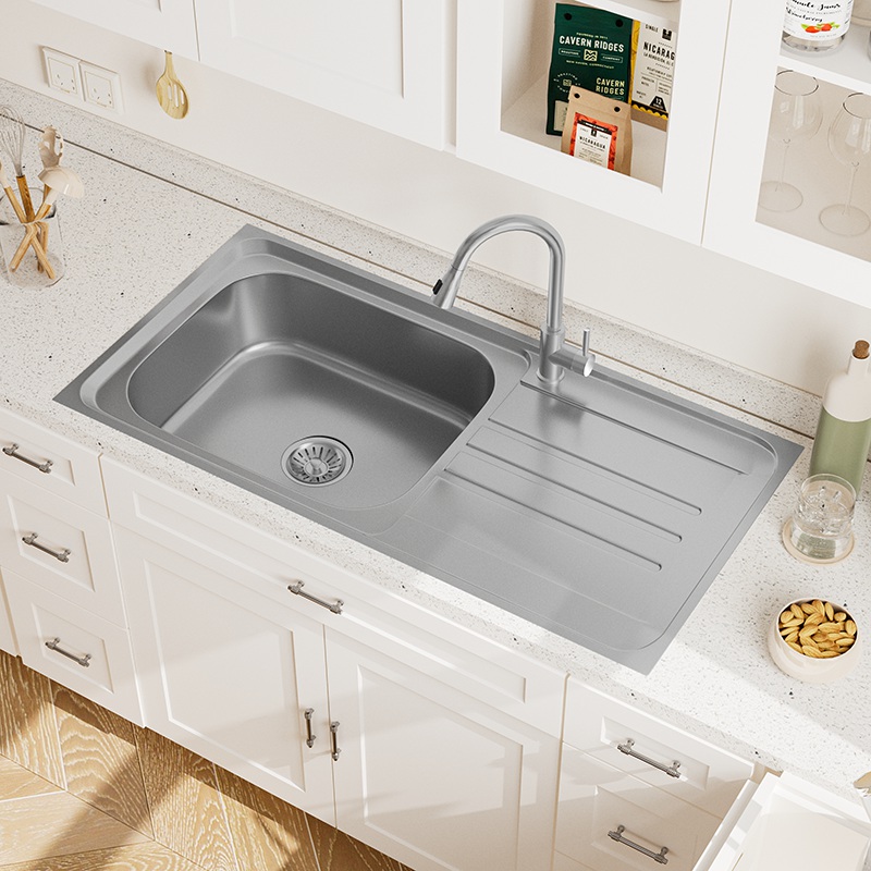 Top Mount Single Drainer Kitchen Sink