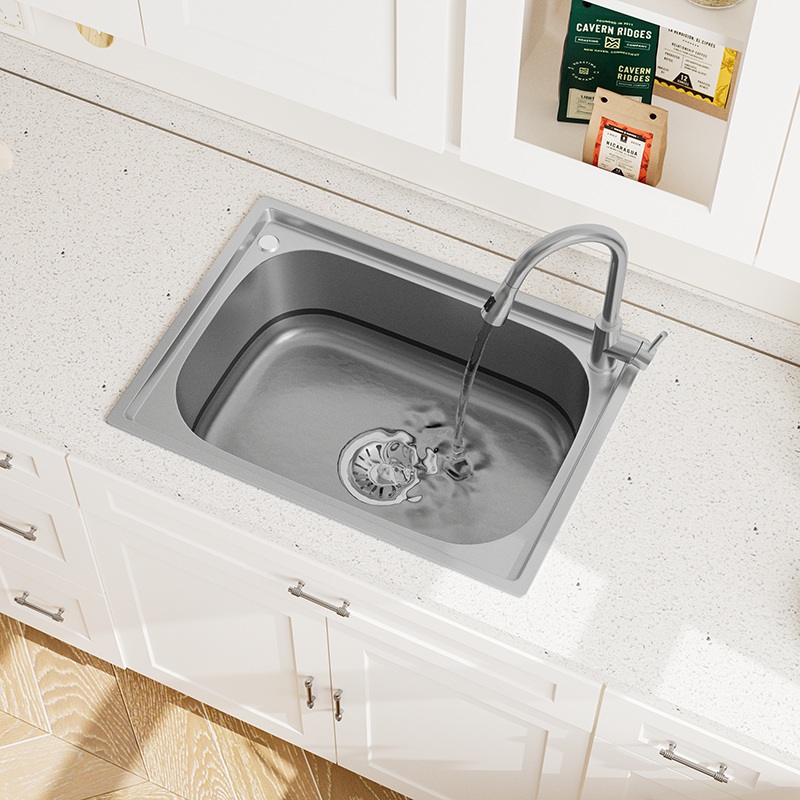 One Bowl Stainless Steel Sink