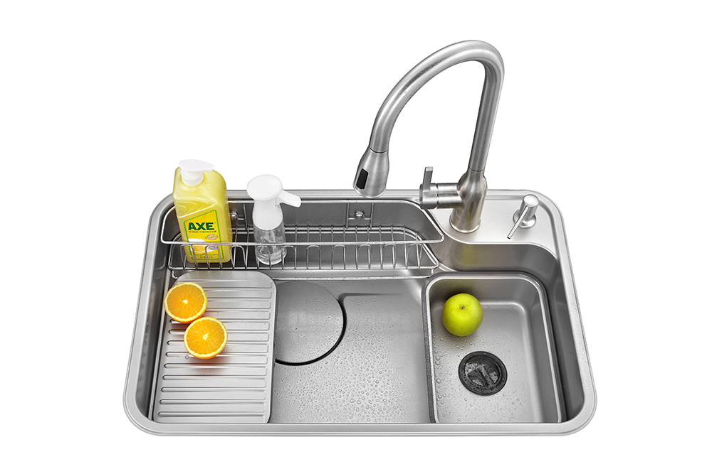 SUS304 Single Basin Stainless Sink