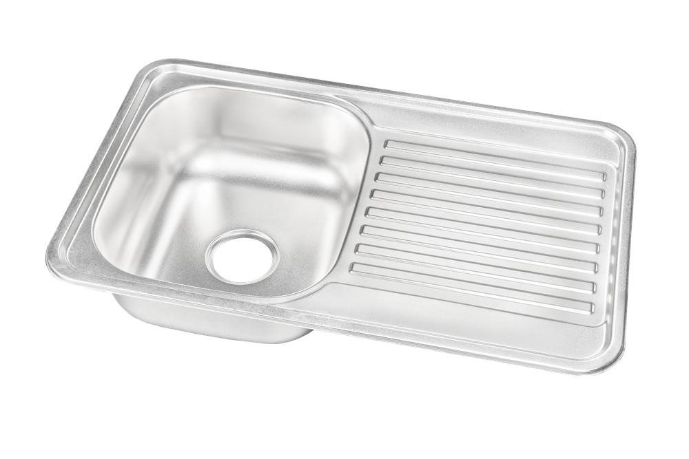 Stainless Steel Sink and Draining Board